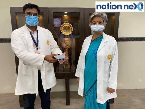 L to R: Dr Prathamesh Kamble and Dr Vibha Dutta